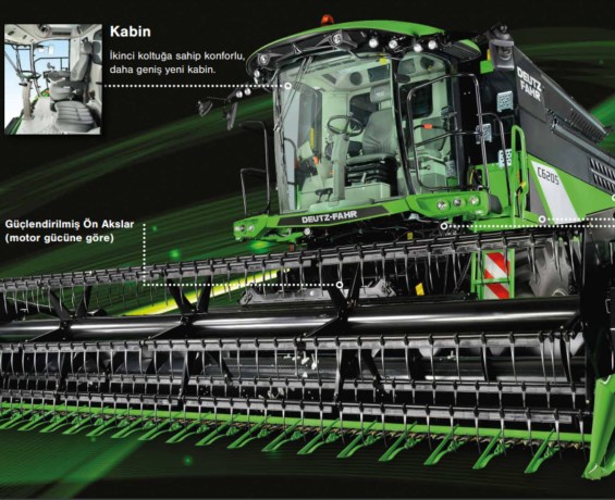 DEUTZ Yeni C6205 STAGE V Biçer Döver özellikleri neler?